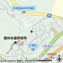 東京都八王子市廿里町19周辺の地図