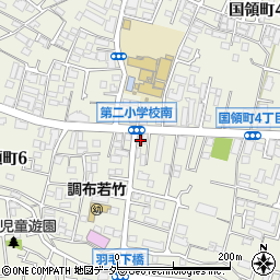 東京都調布市国領町7丁目1-1周辺の地図