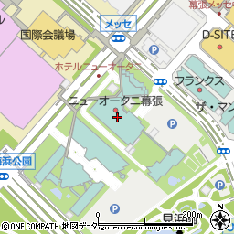 千葉銀行ホテルニューオータニ幕張 ＡＴＭ周辺の地図