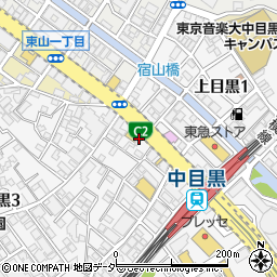 Arl Eee nakameguro 山手通り店周辺の地図