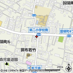 東京都調布市国領町6丁目32-10周辺の地図