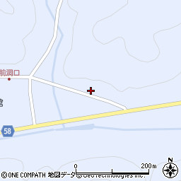 岐阜県下呂市金山町菅田桐洞3101周辺の地図