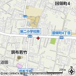 東京都調布市国領町7丁目75周辺の地図