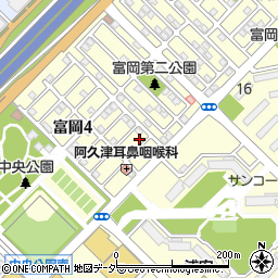 千葉県浦安市富岡4丁目10-3周辺の地図