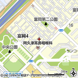 千葉県浦安市富岡4丁目10-9周辺の地図