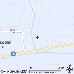 岐阜県下呂市金山町菅田桐洞3112周辺の地図