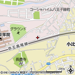 東京都八王子市緑町748周辺の地図