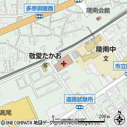 八王子市東浅川保健福祉センター周辺の地図