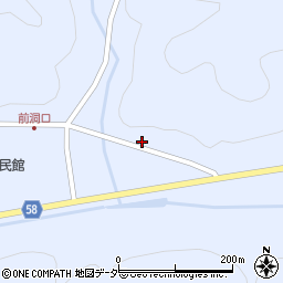 岐阜県下呂市金山町菅田桐洞3107周辺の地図