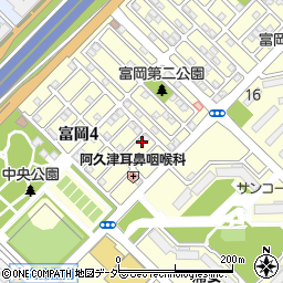 千葉県浦安市富岡4丁目10-10周辺の地図