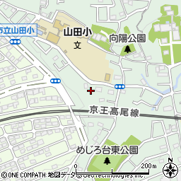 東京都八王子市山田町2017周辺の地図