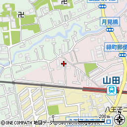 東京都八王子市緑町441周辺の地図