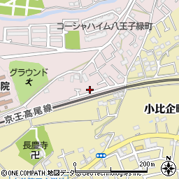 東京都八王子市緑町749周辺の地図