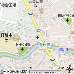 東京都八王子市打越町352-7周辺の地図
