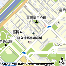 千葉県浦安市富岡4丁目10-1周辺の地図