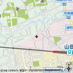 東京都八王子市緑町449周辺の地図
