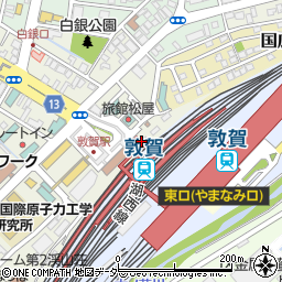 金沢メンテック敦賀周辺の地図
