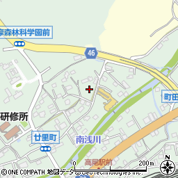 東京都八王子市廿里町11周辺の地図