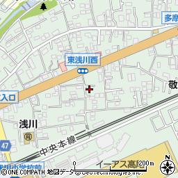 東京都八王子市東浅川町338周辺の地図
