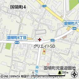 東京都調布市国領町4丁目42周辺の地図