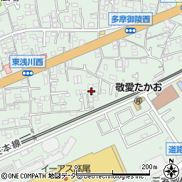東京都八王子市東浅川町345周辺の地図