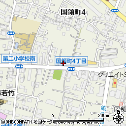東京都調布市国領町4丁目25-10周辺の地図