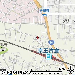 東京都八王子市片倉町37周辺の地図