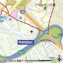 レオパレスサンフラワー甲府昭和周辺の地図