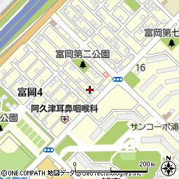 千葉県浦安市富岡4丁目5-9周辺の地図