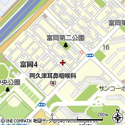 千葉県浦安市富岡4丁目8-7周辺の地図