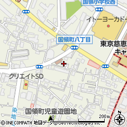 東京都調布市国領町7丁目50周辺の地図