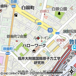 ホテルルートイン敦賀駅前別館周辺の地図