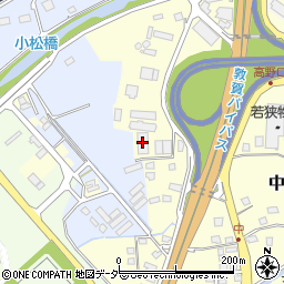 ＪＡ敦賀美方精米加工場周辺の地図