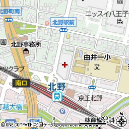 東京都八王子市北野町545-3周辺の地図