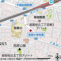 世田谷警察署桜丘交番周辺の地図