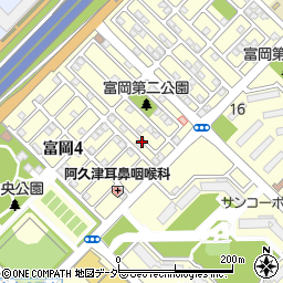 千葉県浦安市富岡4丁目8周辺の地図