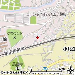 東京都八王子市緑町752周辺の地図