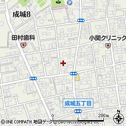 成城シニア倶楽部周辺の地図
