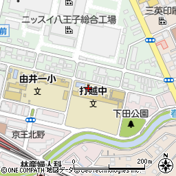 東京都八王子市打越町349周辺の地図