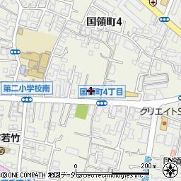 東京都調布市国領町4丁目25-6周辺の地図