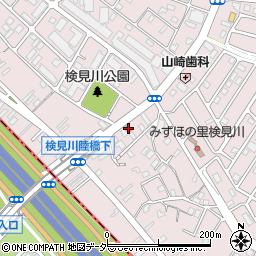 検見川町５自治会館周辺の地図