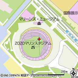 ZOZOマリンスタジアム周辺の地図