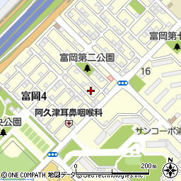 千葉県浦安市富岡4丁目5-10周辺の地図