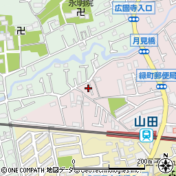 東京都八王子市緑町394周辺の地図