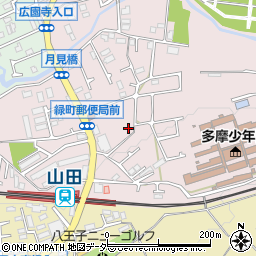 東京都八王子市緑町281周辺の地図