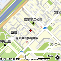 千葉県浦安市富岡4丁目8-8周辺の地図