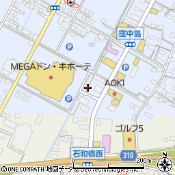 ココス石和店周辺の地図