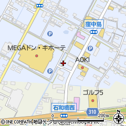 ココス石和店周辺の地図