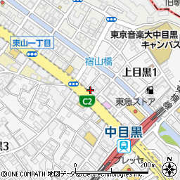 買取大吉　中目黒駅前店周辺の地図