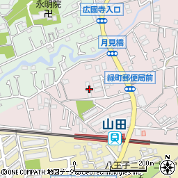 東京都八王子市緑町401周辺の地図